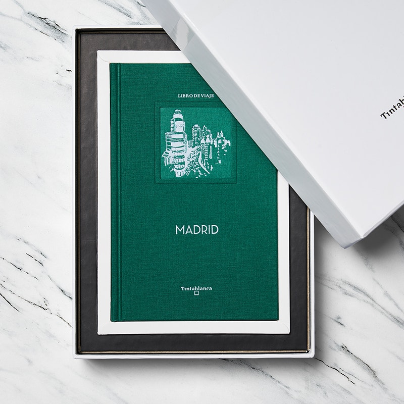 Caja Blanca de MADRID + bolsa del Museo del Prado - Tintablanca